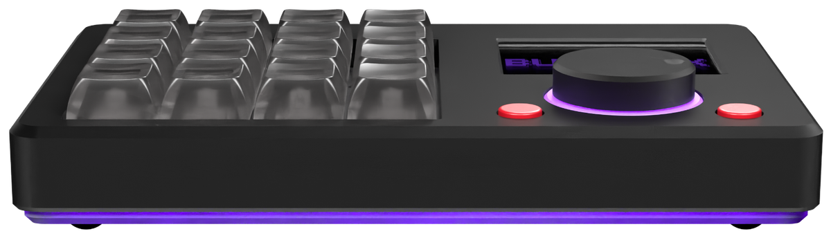 The BuildBox Macropad, front view