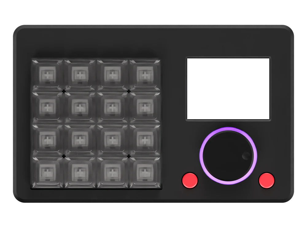 BuildBox macropad, top-down view