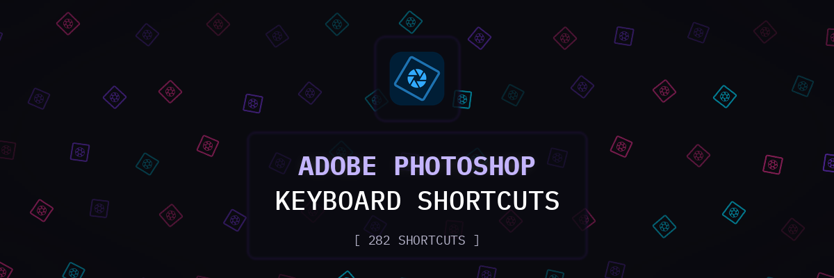 Adobe Photoshop keyboard shortcuts