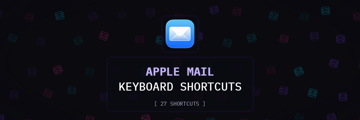 Apple Mail keyboard shortcuts