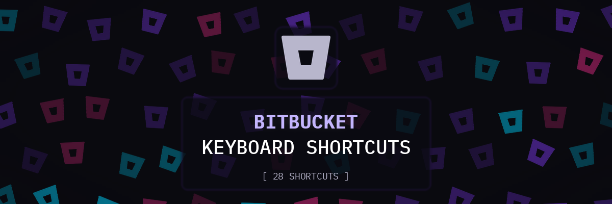Bitbucket keyboard shortcuts