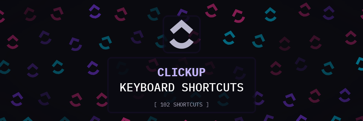 ClickUp keyboard shortcuts