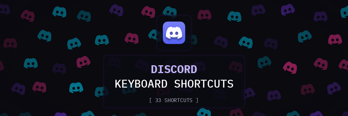 Discord keyboard shortcuts