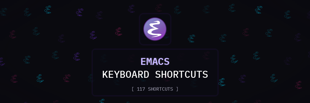 Emacs keyboard shortcuts