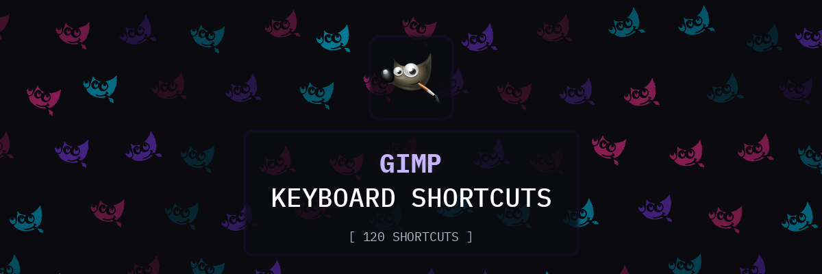 GIMP keyboard shortcuts