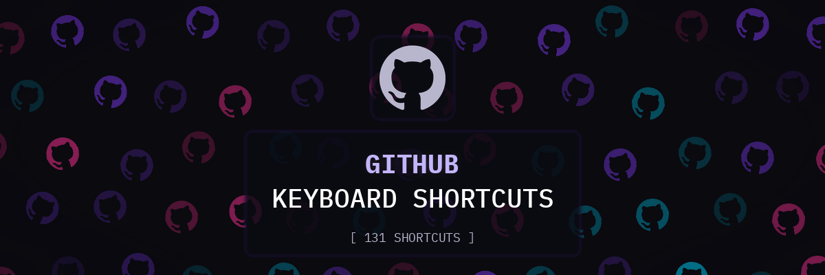 GitHub keyboard shortcuts