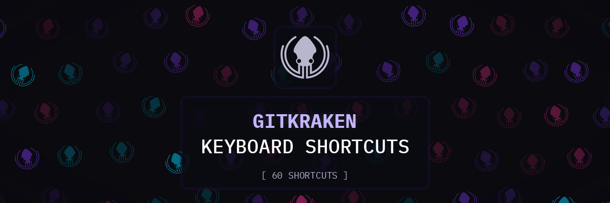 GitKraken keyboard shortcuts