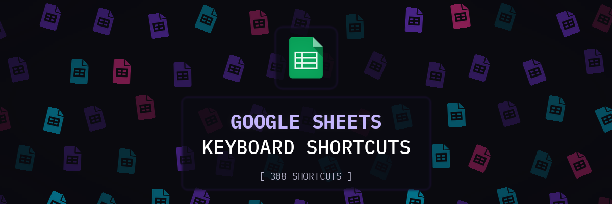Google Sheets keyboard shortcuts