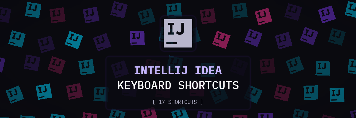 IntelliJ IDEA keyboard shortcuts