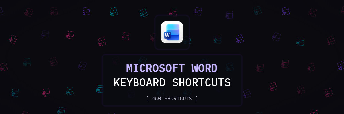 Microsoft Word keyboard shortcuts