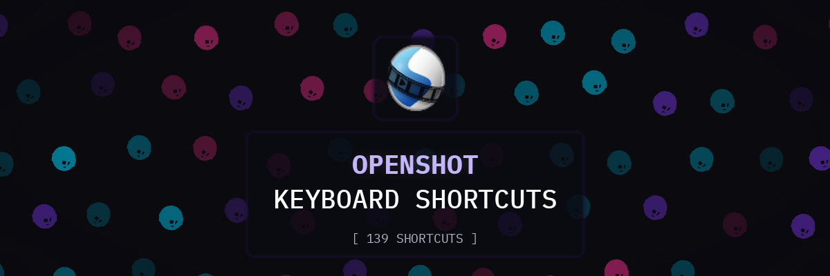 OpenShot keyboard shortcuts