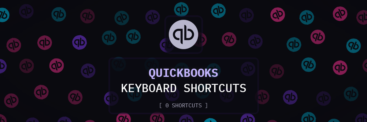 QuickBooks keyboard shortcuts