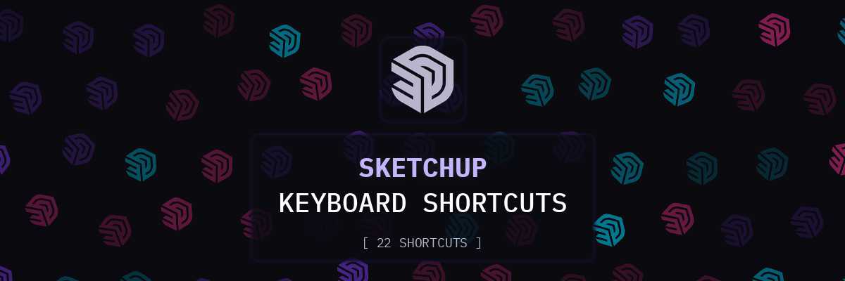 SketchUp keyboard shortcuts