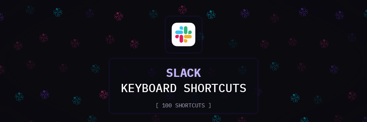 Slack keyboard shortcuts
