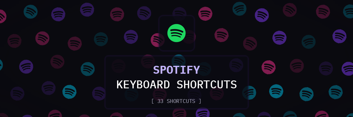 Spotify keyboard shortcuts