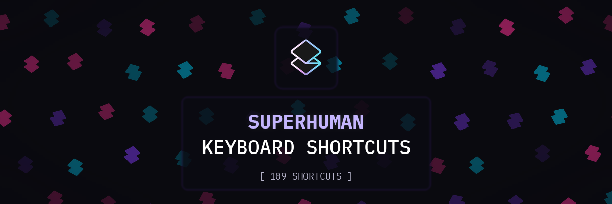 Superhuman keyboard shortcuts