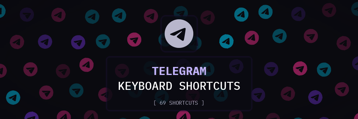 Telegram keyboard shortcuts
