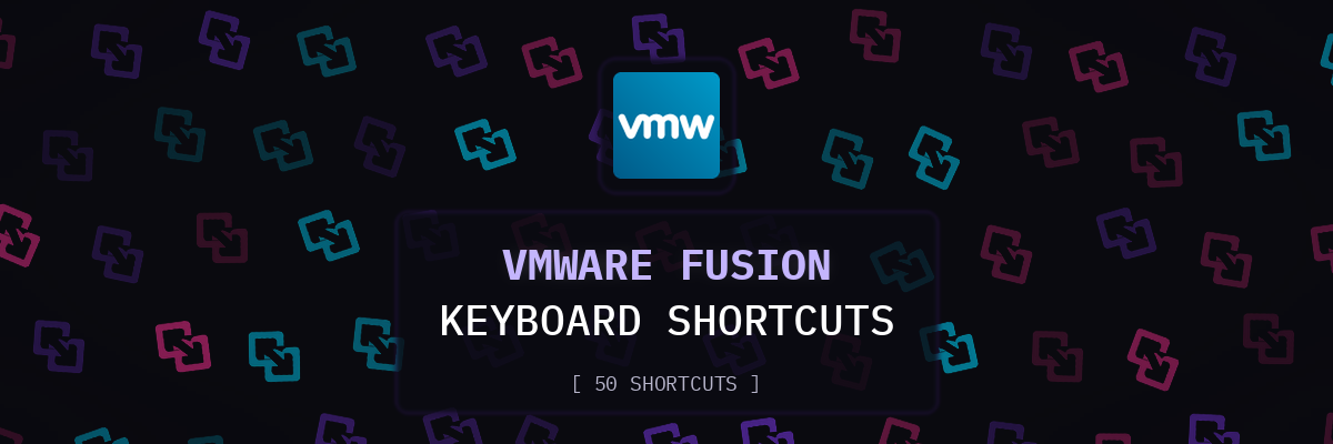 VMware Fusion keyboard shortcuts