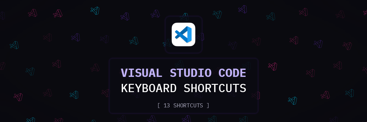 Visual Studio Code keyboard shortcuts