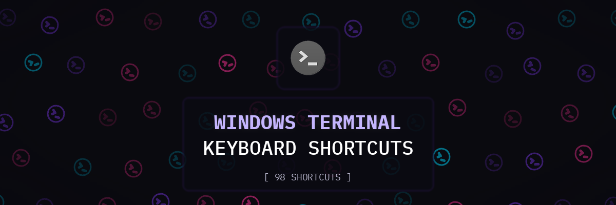 Windows Terminal keyboard shortcuts